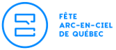 Logo fête arc-en-ciel Québec