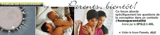  Forum Parents, bient�t! 
