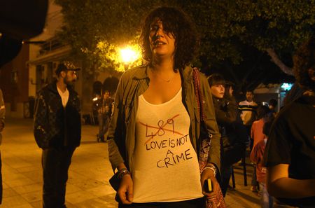 Manifestation à Rabat