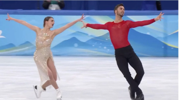 cizeron et papadakis en patins