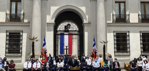 promulgation de la loi de mariage pour tous par le président du Chili