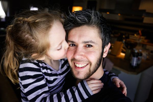 Un père et sa fille